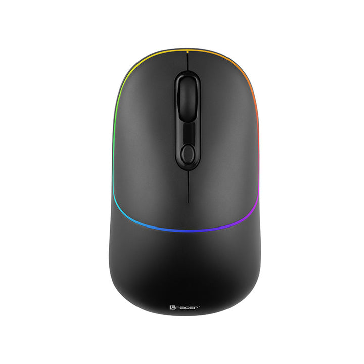 Rato sem fios Tracer, bateria recarregável de 650 mAh, retroiluminação RGB, Ratero