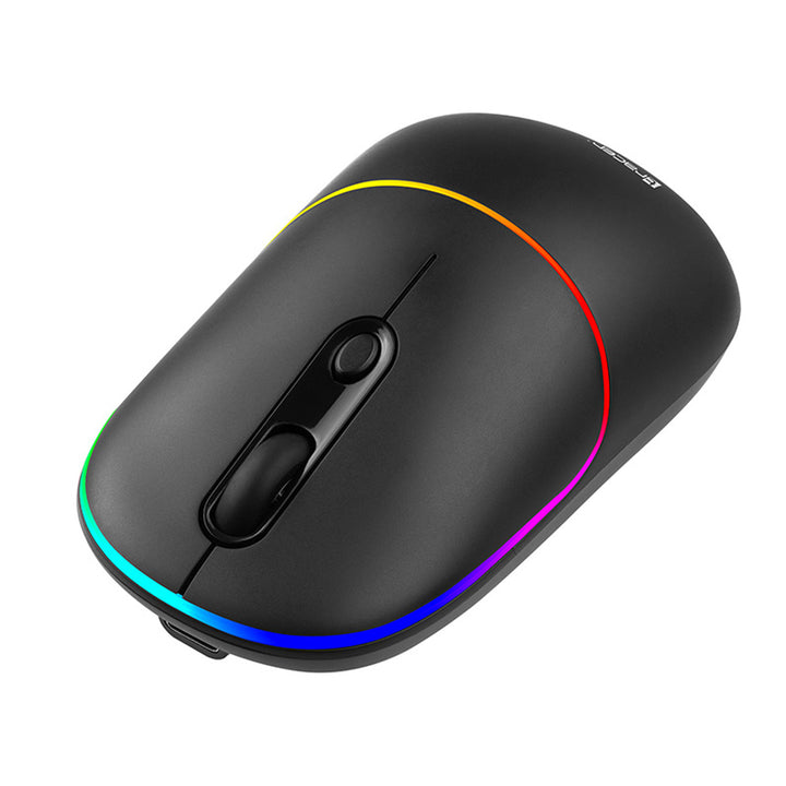 Rato sem fios Tracer, bateria recarregável de 650 mAh, retroiluminação RGB, Ratero