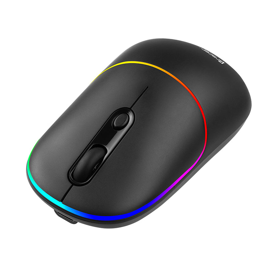 Rato sem fios Tracer, bateria recarregável de 650 mAh, retroiluminação RGB, Ratero