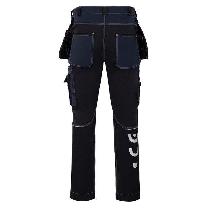 Calça Avacore Avaflex com cós elástico, Cordura, Preto/Azul-marinho, Tamanho 50