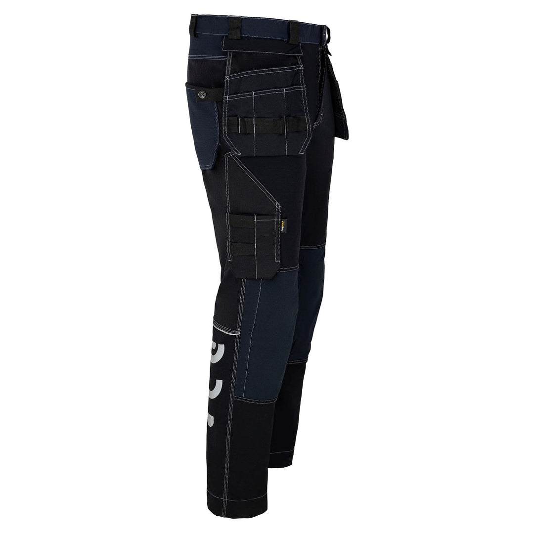 Calça Avacore Avaflex com cós elástico, Cordura, Preto/Azul-marinho, Tamanho 50