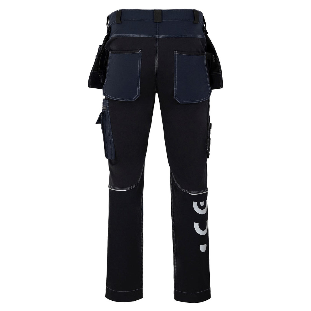 Calça Avacore Avaflex Stretch Cordura com Cós, Preto/Azul Marinho, Tamanho 54