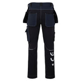 Calça Avacore Avaflex Stretch Cordura com Cós, Preto/Azul Marinho, Tamanho 54