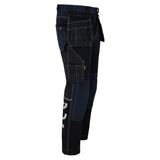Calça Avacore Avaflex com cós elástico, Cordura, Preto/Azul-marinho, Tamanho 64