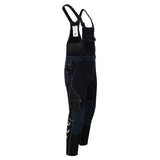 Macacão de trabalho Avacore Avaflex com bolsos, elástico, Cordura, preto/azul-marinho, tamanho 46