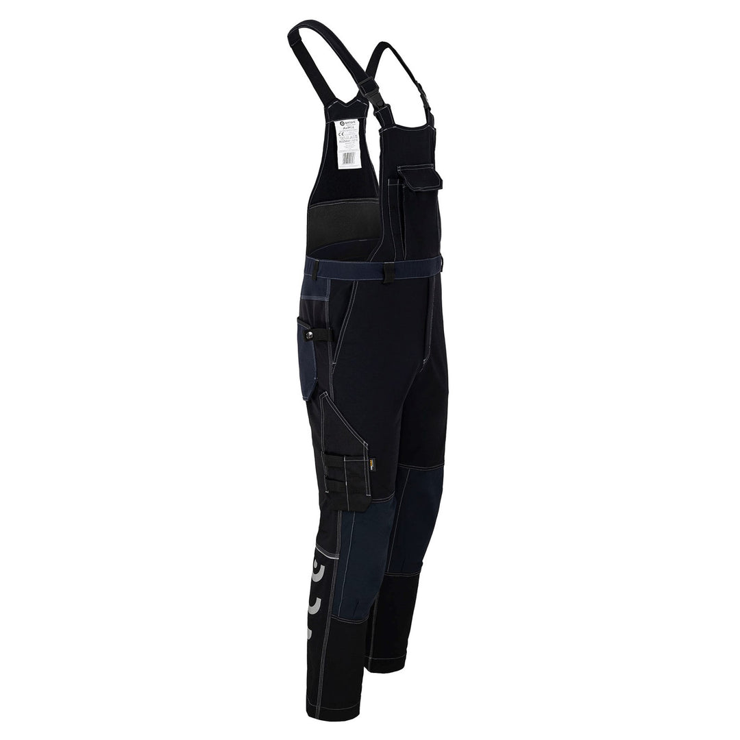 Macacão de trabalho Avacore Avaflex com bolsos, elástico, Cordura, preto/azul marinho, tamanho 58
