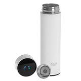Termo Adler, pantalla táctil LED, capacidad 473 ml, color blanco, AD 4506