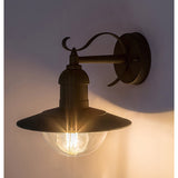 Rabalux Aplique de exterior, IP44, E27, max 60W, Color verde, Oslo