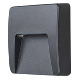 Aplique de parede exterior Rabalux, IP65, LED 3W, Antracite, Trento