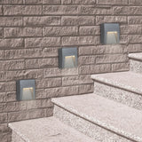 Aplique de parede exterior Rabalux, IP65, LED 3W, Antracite, Trento