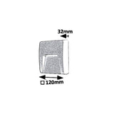 Aplique de parede exterior Rabalux, IP65, LED 3W, Antracite, Trento