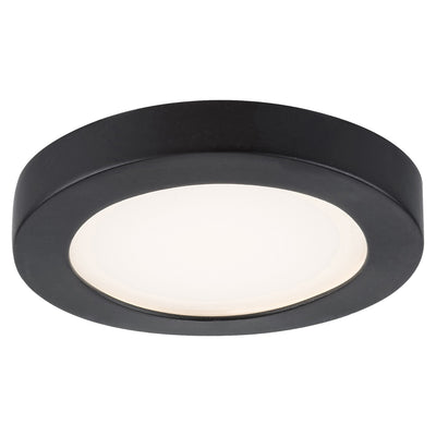 Luminária de superfície Rabalux Coco, luminária de teto, LED 3W, IP44, preta