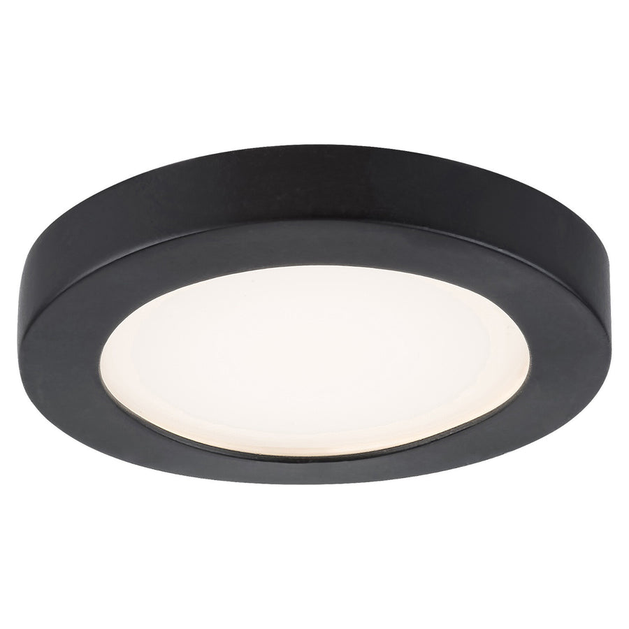 Luminária de superfície Rabalux Coco, luminária de teto, LED 3W, IP44, preta