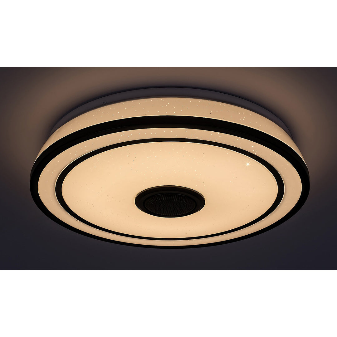 Candeeiro de Teto Rabalux, LED 24W, RGB, Bluetooth, Temporizador, Modelo Nikolaus