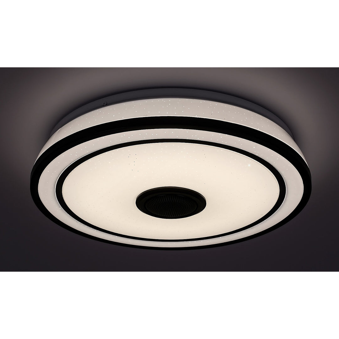 Candeeiro de Teto Rabalux, LED 24W, RGB, Bluetooth, Temporizador, Modelo Nikolaus