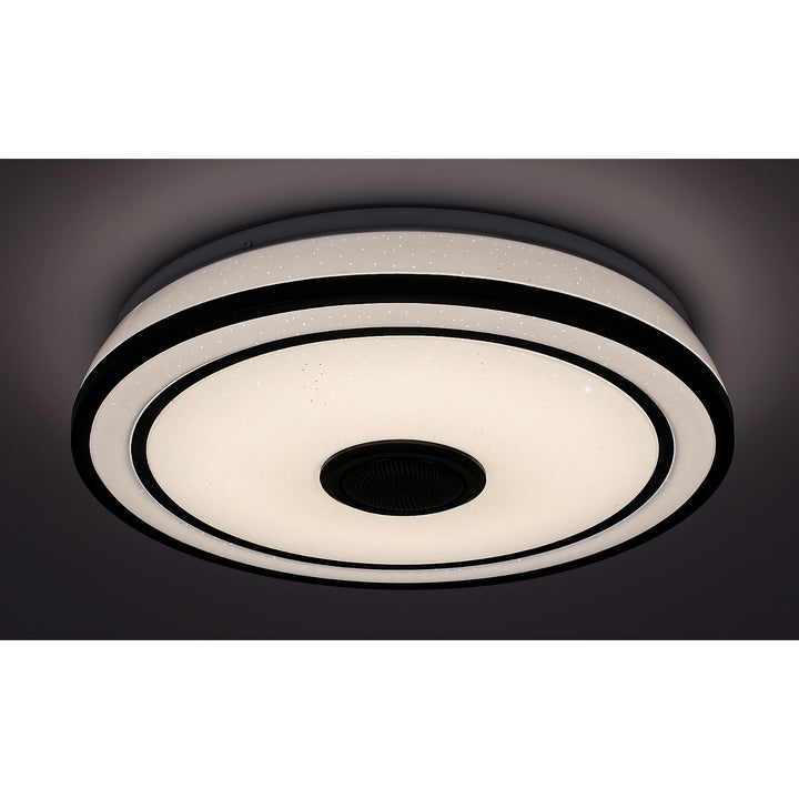 Candeeiro de Teto Rabalux, LED 24W, RGB, Bluetooth, Temporizador, Modelo Nikolaus