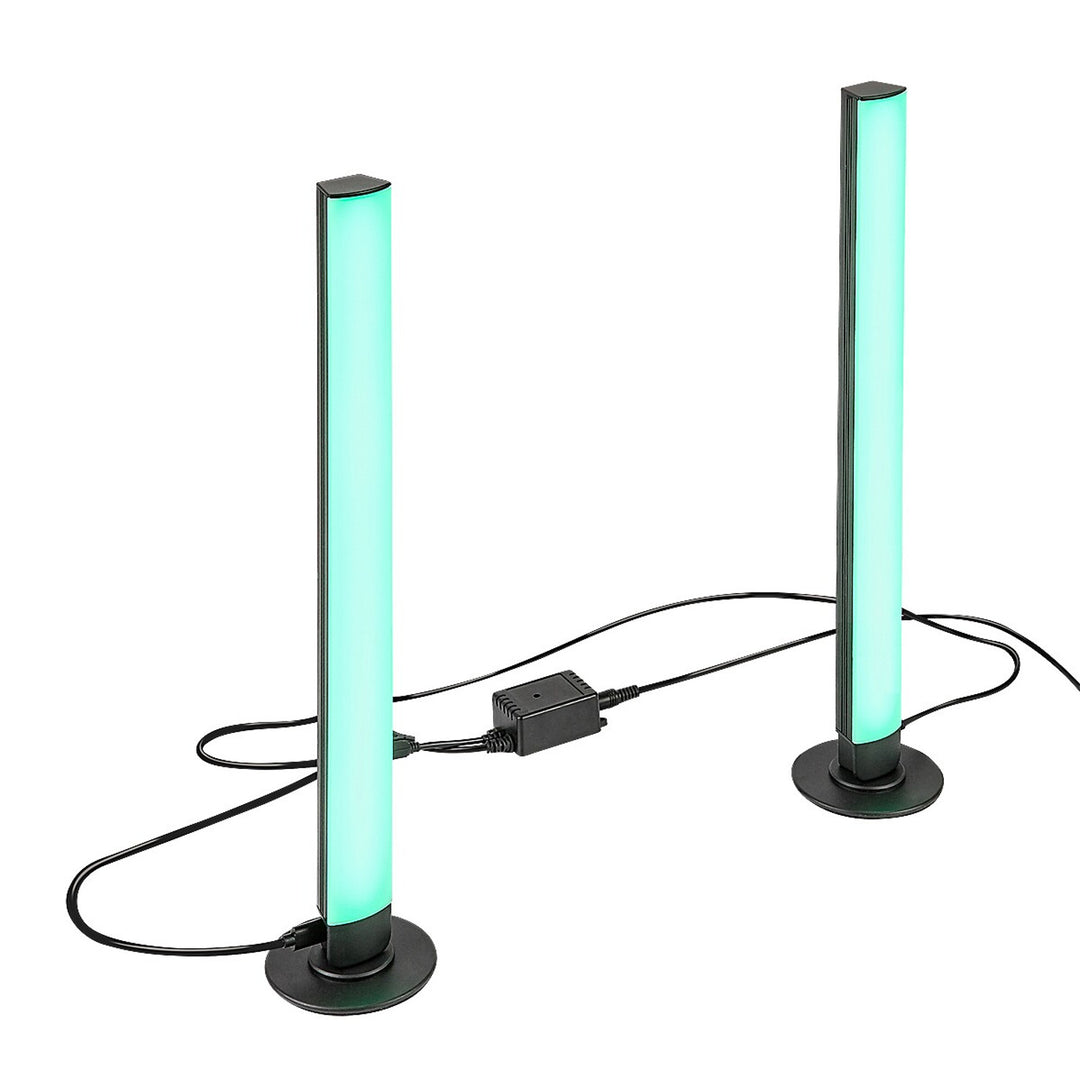 Candeeiro de Chão Rabalux, Candeeiro Ambiente, LED 5W, RGB, Preto, Paco
