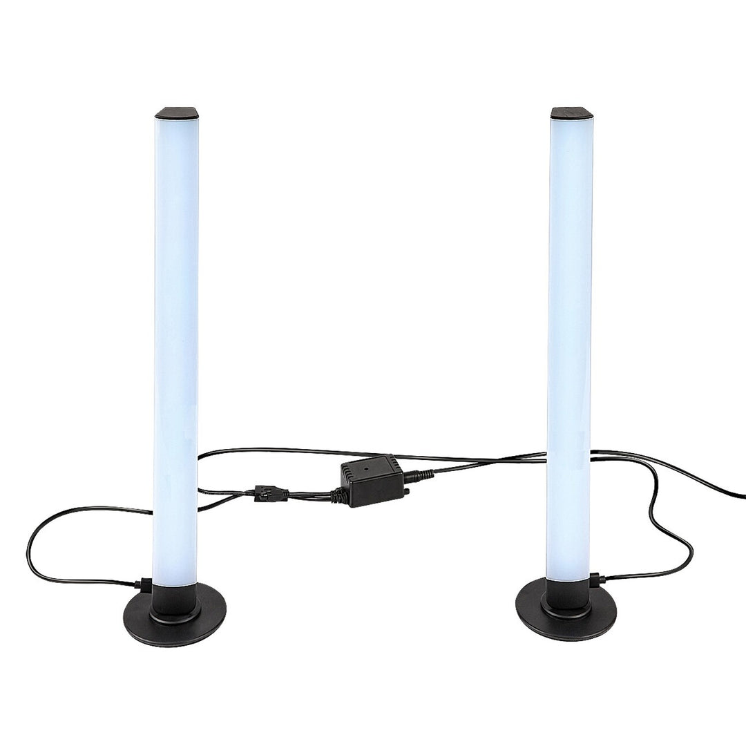 Candeeiro de Chão Rabalux, Candeeiro Ambiente, LED 5W, RGB, Preto, Paco