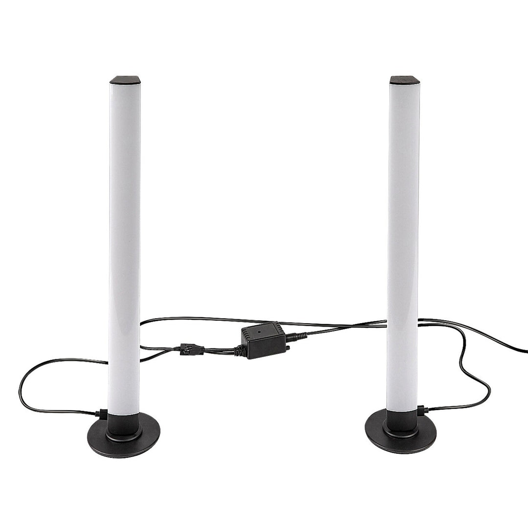 Candeeiro de Chão Rabalux, Candeeiro Ambiente, LED 5W, RGB, Preto, Paco