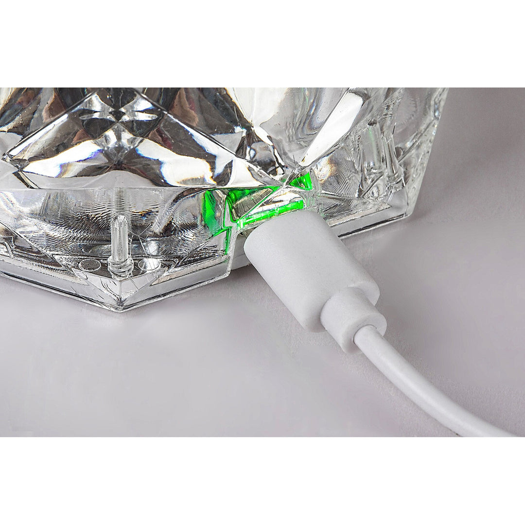 Candeeiro Decorativo Rabaux, Ambiente, Candeeiro Cristal, LED 1,5W, RGB, Siggy