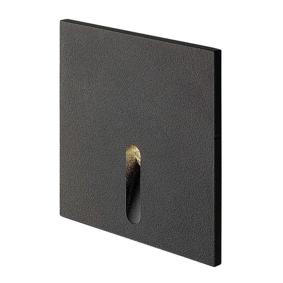 Candeeiro de escadas Rabalux, LED 3W, branco quente, preto, Boven