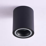 Rabalux Luminaria de techo, casquillo GU10, 25 W máx., Color negro, Kobald