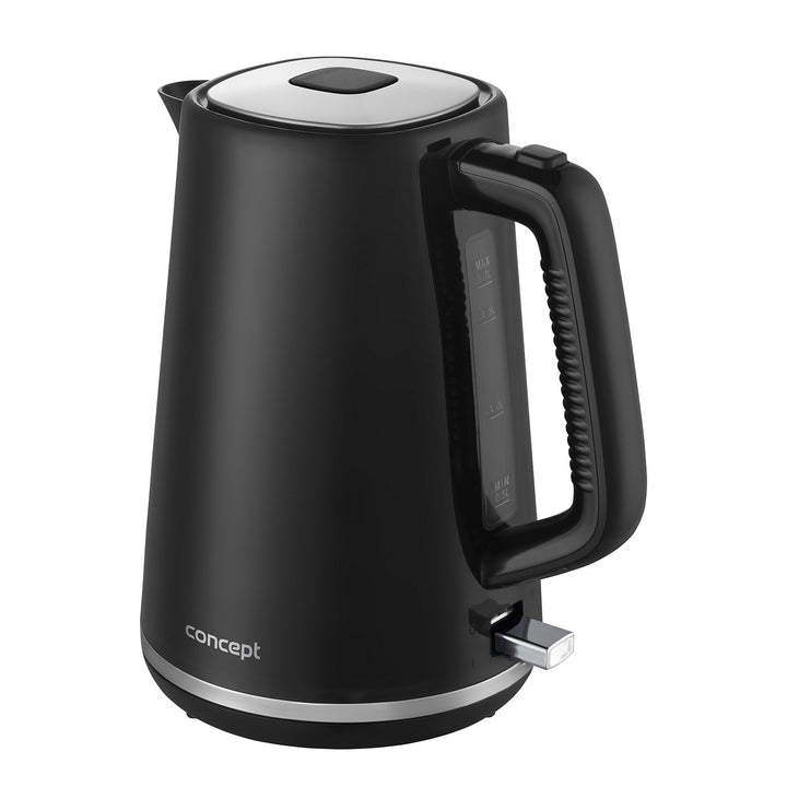 Chaleira Elétrica Concept, 2200 W, 1,7 L, Preta, RK2375