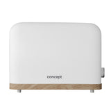 Torradeira Elétrica Concept, 930 W, 7 níveis de tostagem, Branca, TE2015