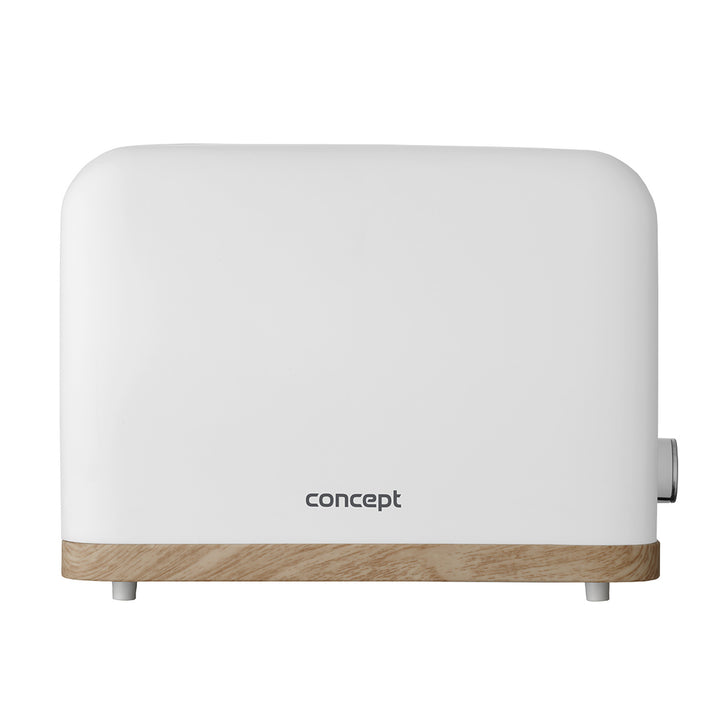 Torradeira Elétrica Concept, 930 W, 7 níveis de tostagem, Branca, TE2015