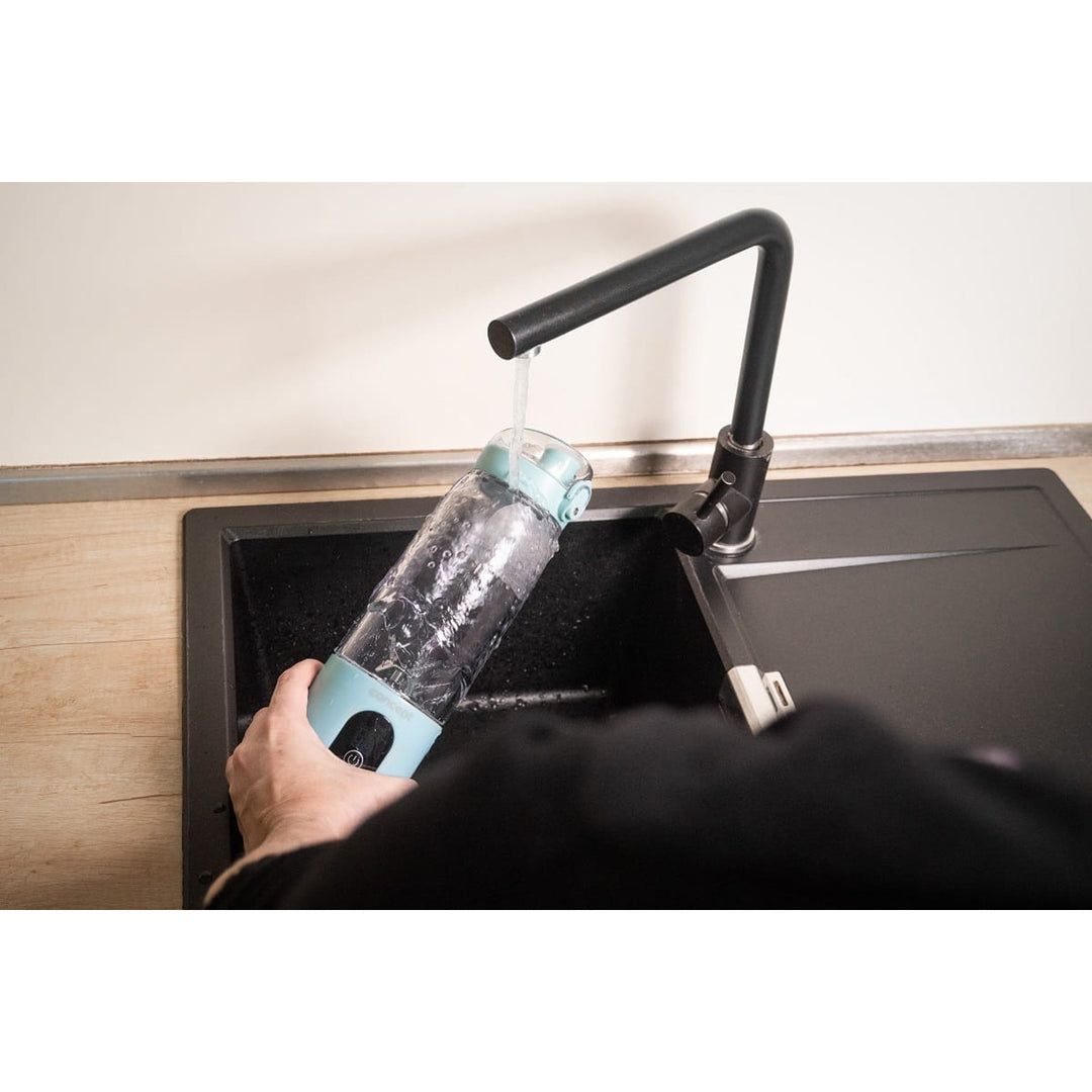 Concept Liquidificador Pessoal, 600 ml, Recarregável, Ião de Lítio, Azul, FitMaker SM4002