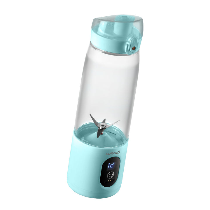 Concept Liquidificador Pessoal, 600 ml, Recarregável, Ião de Lítio, Azul, FitMaker SM4002