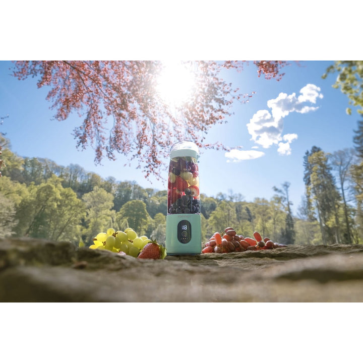 Concept Liquidificador Pessoal, 600 ml, Recarregável, Ião de Lítio, Azul, FitMaker SM4002