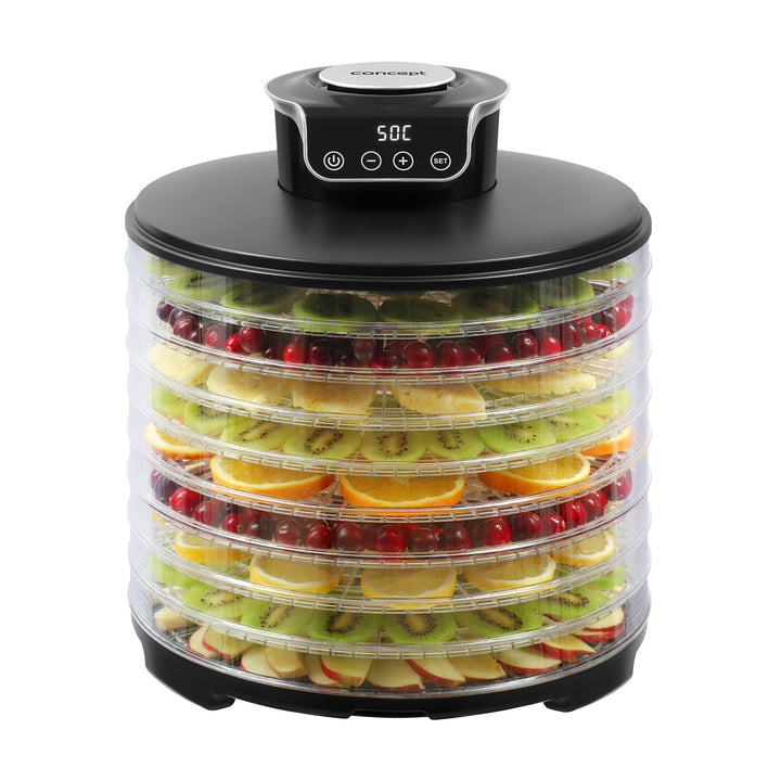 Concept Desidratador Alimentar para Cogumelos e Fruta, 9 Peneiras, 245W, SO3010
