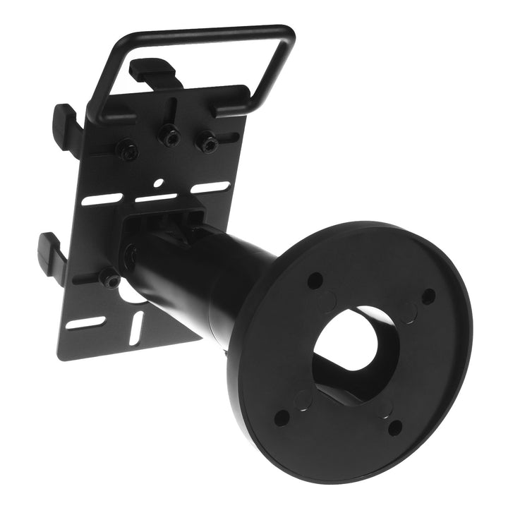 Maclean MC-818 Soporte de Terminal de Tarjeta para Dispositivos POS, Universal | Giratorio 270°, Ajuste de Inclinación +0° a -75°, Ancho Ajustable, Gestión de Cables | Montaje en Mesa para Terminales EC