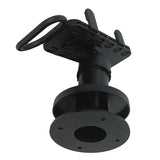 Suporte para terminal de cartão Maclean MC-819 para dispositivos POS | Rotação de 90°, ajuste de inclinação de +45° a -45°, largura ajustável, gestão de cabos | Suporte de mesa para terminais EC