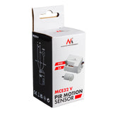 Detetor de movimento PIR Maclean, com sensor externo, 12-24 V DC, 360°, MCE32 V