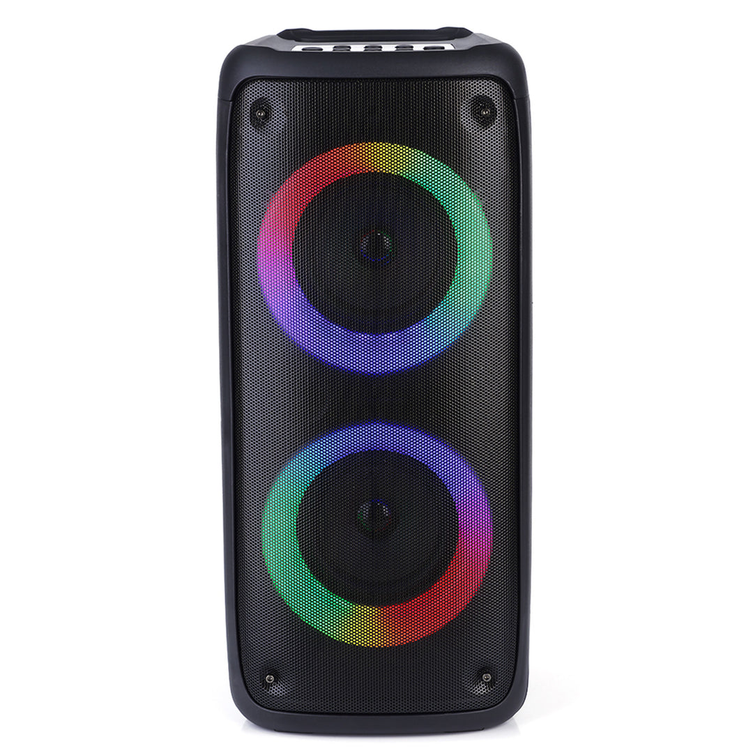 Coluna de som portátil Media-Tech, karaoke, Bluetooth 5.0, 1000 W, MT3181