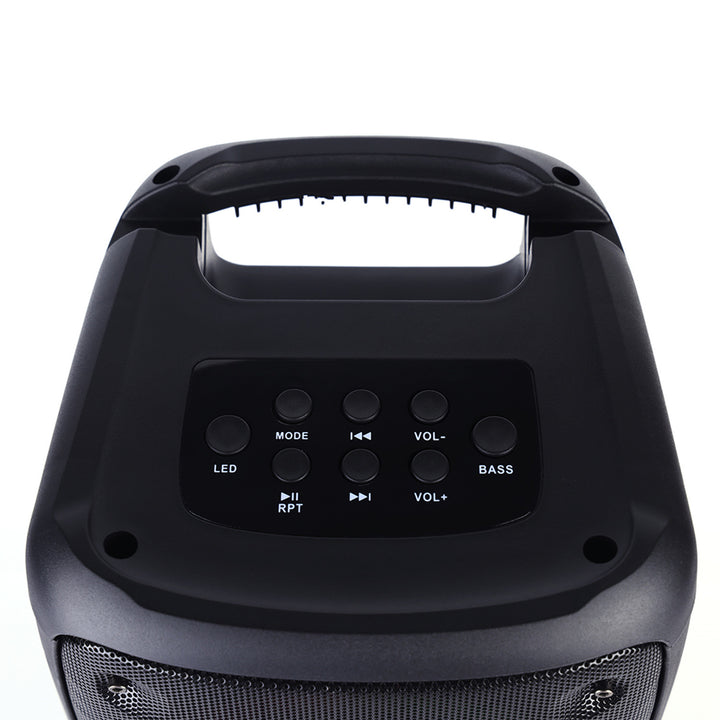Coluna de som portátil Media-Tech, karaoke, Bluetooth 5.0, 1000 W, MT3181