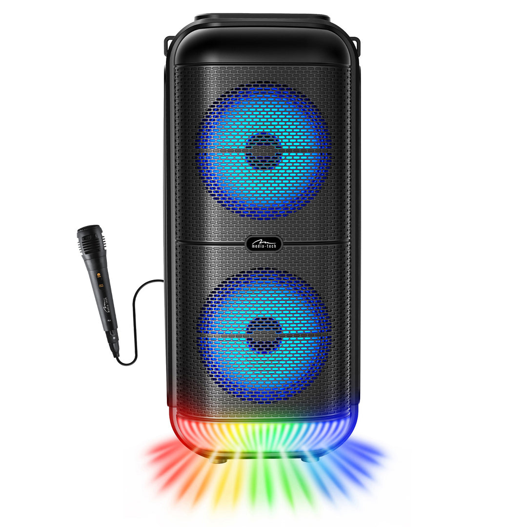 Coluna de som portátil Media-Tech, karaoke, Bluetooth 5.3, 900 W, MT3183