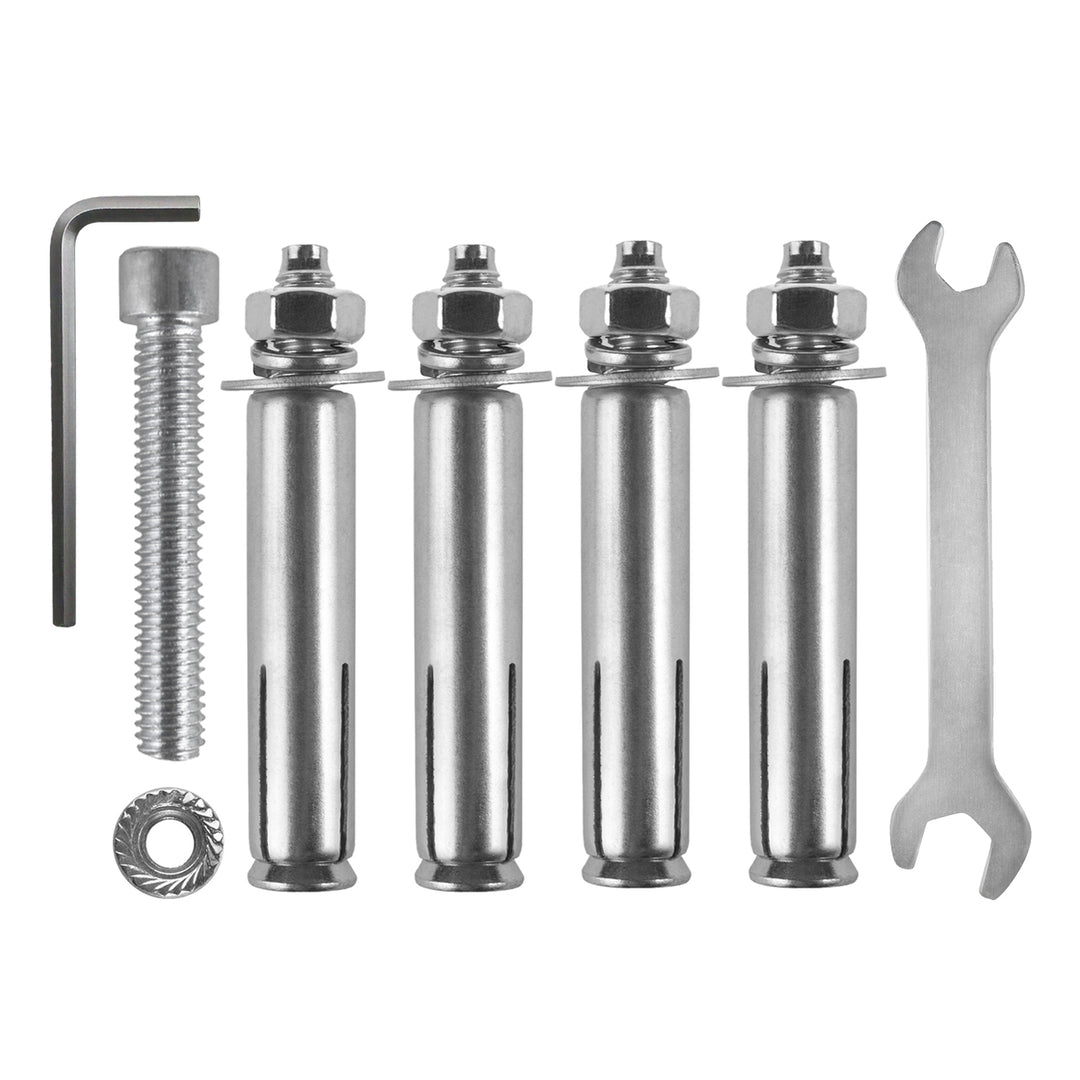 Maclean MC-484 Soporte de pared para bicicletas, horizontal, acero, carga máx. 30 kg
