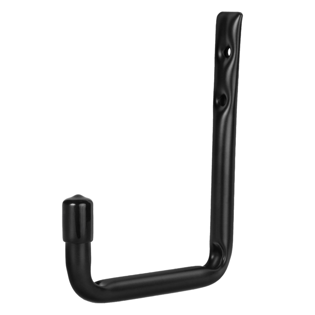 Maclean MC-488 Conjunto de 2 suportes de parede para pneus, rodas, escadas e bicicletas, aço, carga máxima de 22 kg/suporte