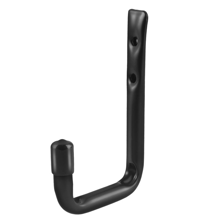 Maclean MC-489 Juego de 2 soportes de pared, para neumáticos, ruedas, escalera, bicicleta, acero, carga máx. 22kg/soporte