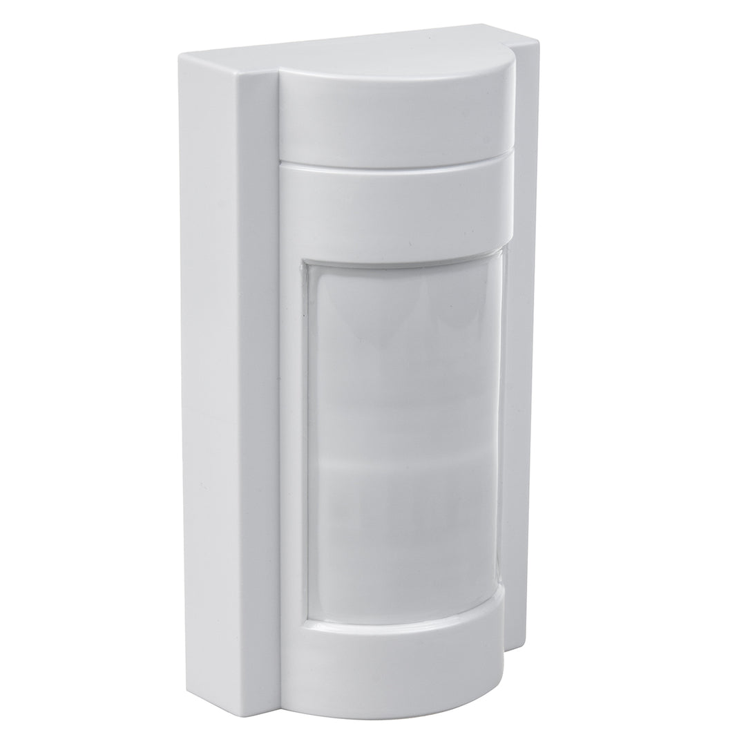 Maclean MCE385 W Detector de movimiento infrarrojo PIR para exteriores, inmune a mascotas, máx.1200W, IP65, 4 piezas