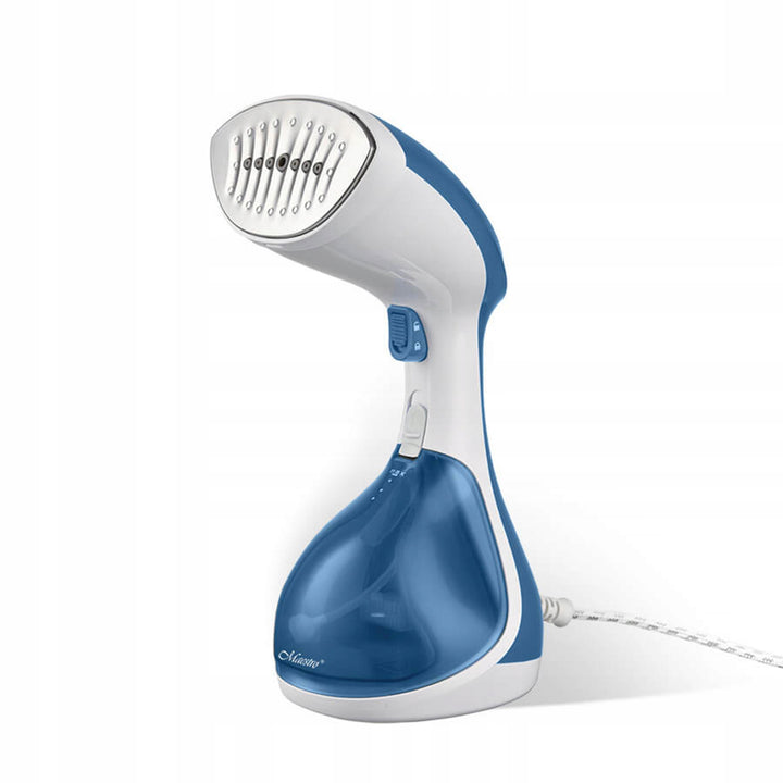 Maestro Vaporizador de ropa, 1500W, depósito de agua 240 ml, Color azul, MR-355-BLUE