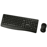 Conjunto de teclado e rato Tracer, sem fios, sensor ótico, teclado de membrana, BARTIX II RF NANO