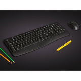 Conjunto de teclado e rato Tracer, sem fios, sensor ótico, teclado de membrana, BARTIX II RF NANO
