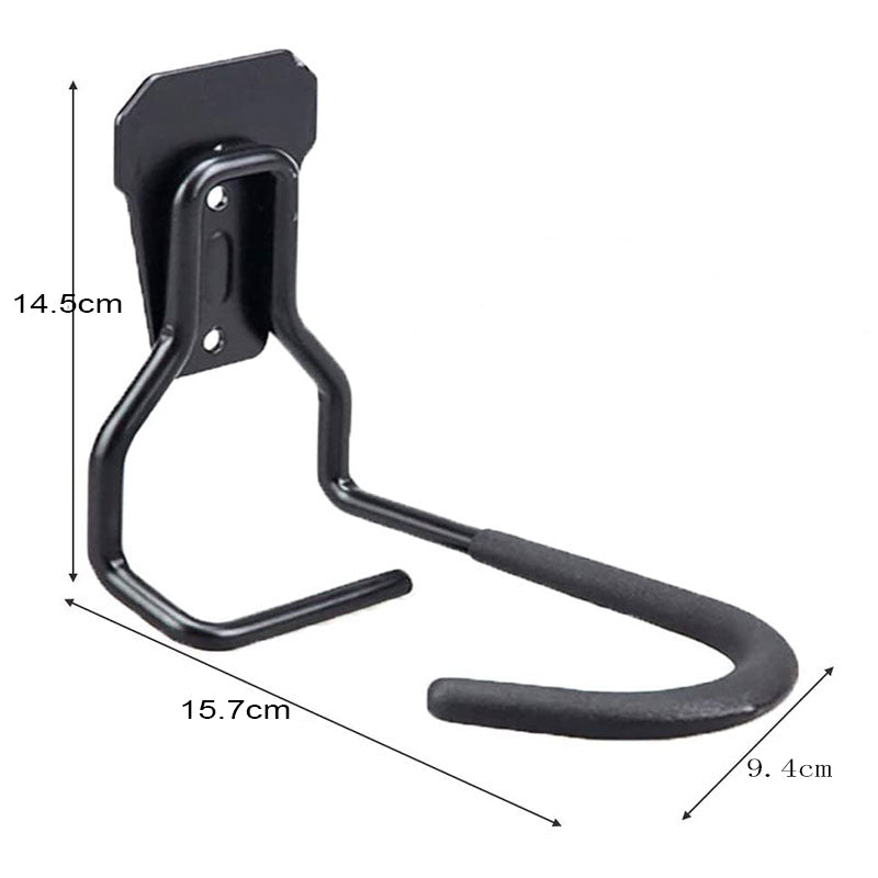 Maclean Soporte de pared para bicicletas, vertical, acero, carga máx. 20 kg, MC-433, 2 piezas