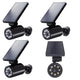 Câmara solar fictícia, LED intermitente, sensor de movimento, iluminação LED, autocolante grátis, SOL1801S, 4 peças