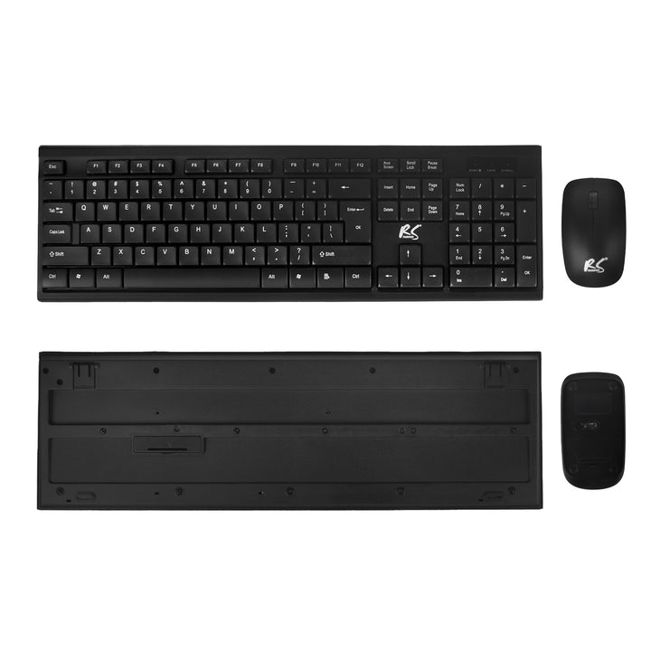 NanoRS, RS580 Combo de teclado e rato sem fios + tapete de rato