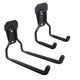 Suporte de parede para garagem Maclean MC-439 + MC440 para pneus, ferramentas de jardim, escadas, mangueiras de jardim, aço, carga máxima de 35 kg